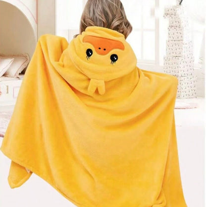 Baby Bath Towel, Size 70*140cm, Hooded Design, Made Of Soft & Absorbent Material, Ideal For Bathroom, Stroller And Nap Time Love Valentine