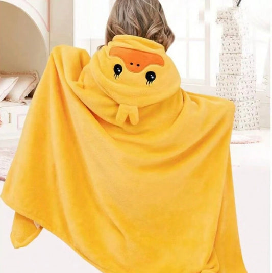 Baby Bath Towel, Size 70*140cm, Hooded Design, Made Of Soft & Absorbent Material, Ideal For Bathroom, Stroller And Nap Time Love Valentine