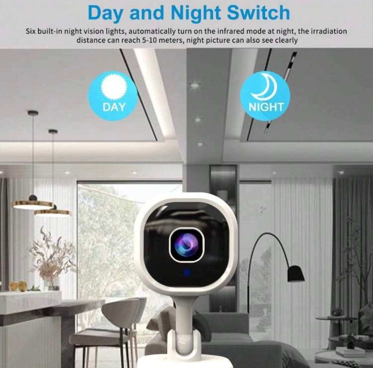 Wireless Baby Sleep Monitor Camera With Night Vision