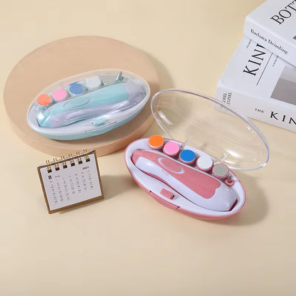 Electric Baby Nail Trimmer, Nail Clipper, Tools for Newborn Fingernails and Toenails
