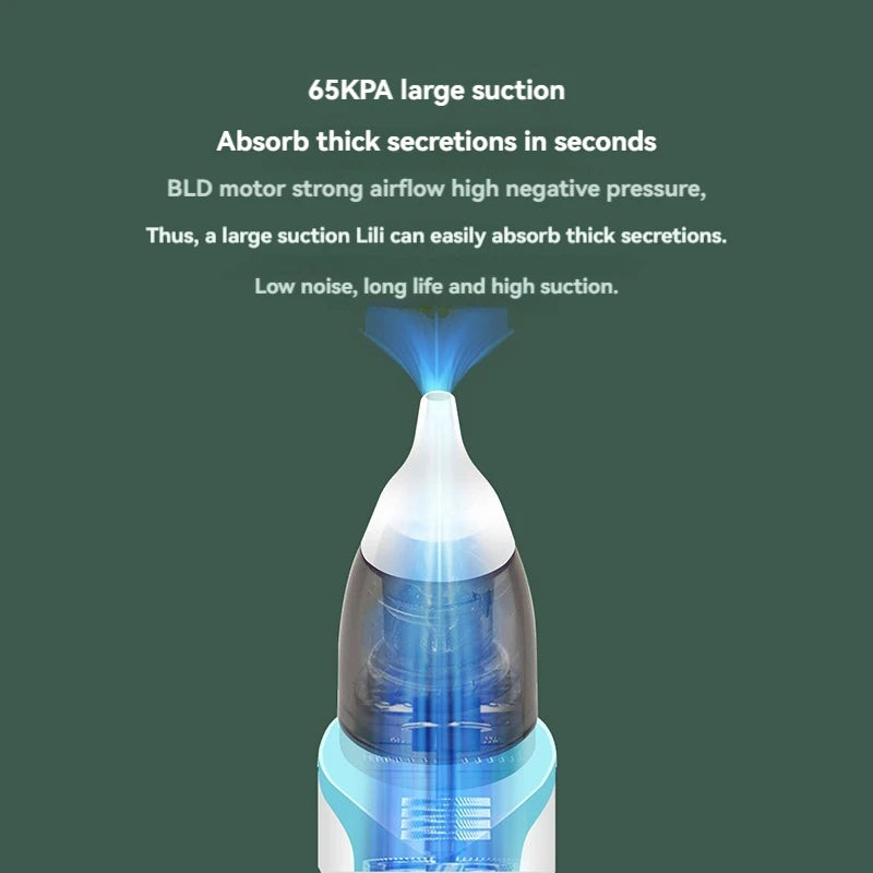 Baby Electric Nasal Aspirator Charging Version Newborn Baby Nasal Aspirator Suck Out Prevent Nasal Congestion